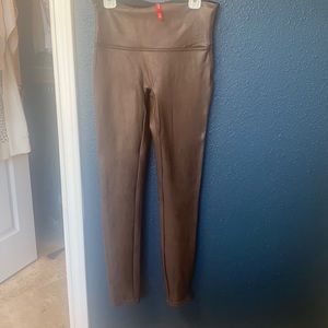 Spanx Faux Leather Leggings - Size Medium